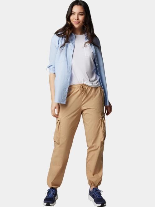 Columbia BoundleSS Trek Cargo Pant női túranadrág homok színben 5