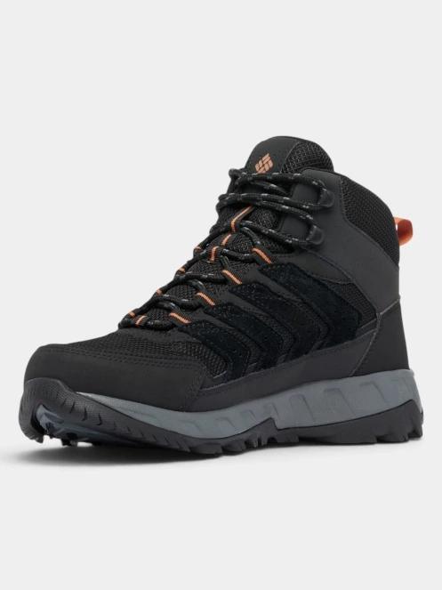Columbia Strata Trail Mid WP férfi vízhatlan túrabakancs fekete színben 5