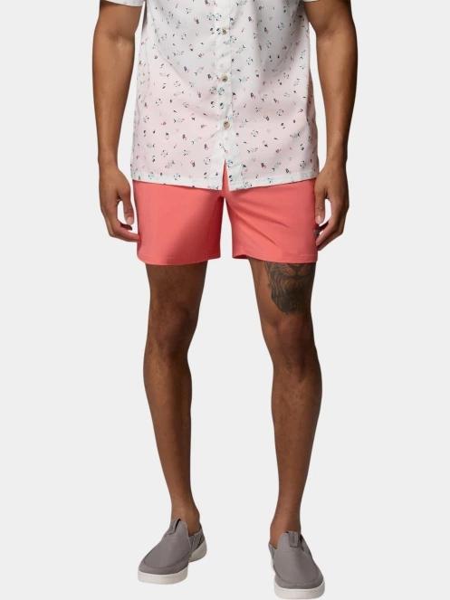 Columbia Terminal Roamer Stretch Short férfi rövidnadrág rózsaszín színben 2