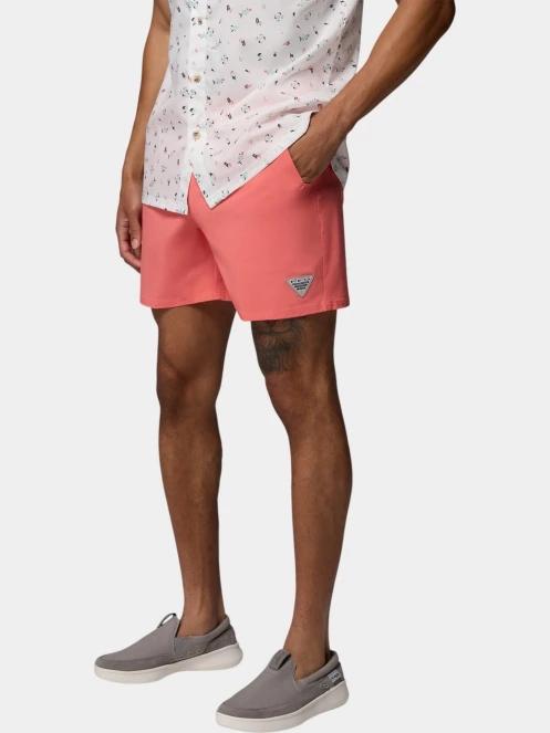Columbia Terminal Roamer Stretch Short férfi rövidnadrág rózsaszín színben 3
