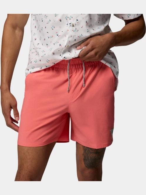 Columbia Terminal Roamer Stretch Short férfi rövidnadrág rózsaszín színben 6