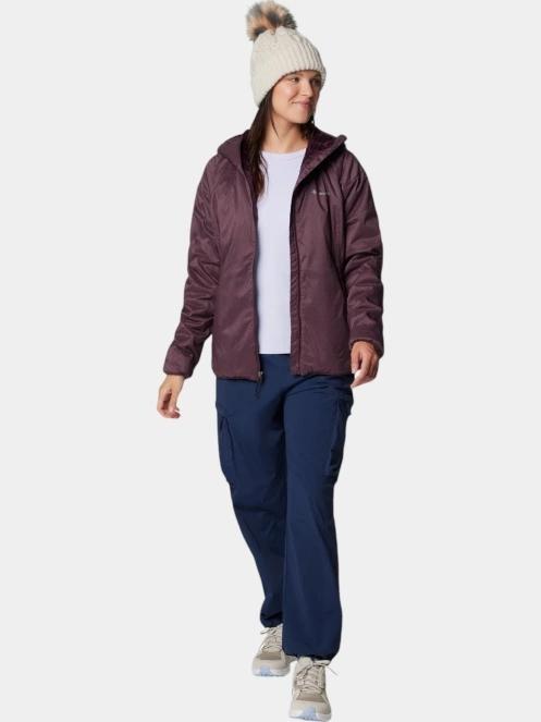Columbia Kruser Ridge III Plush Softshell Jacket női softshell kabát piros színben 4