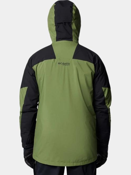 Columbia Winter District II Interchange Jacket férfi síkabát zöld színben 4