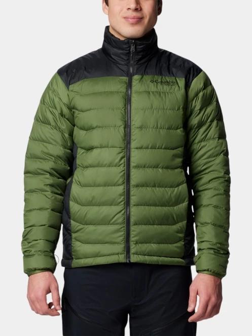 Columbia Winter District II Interchange Jacket férfi síkabát zöld színben 6
