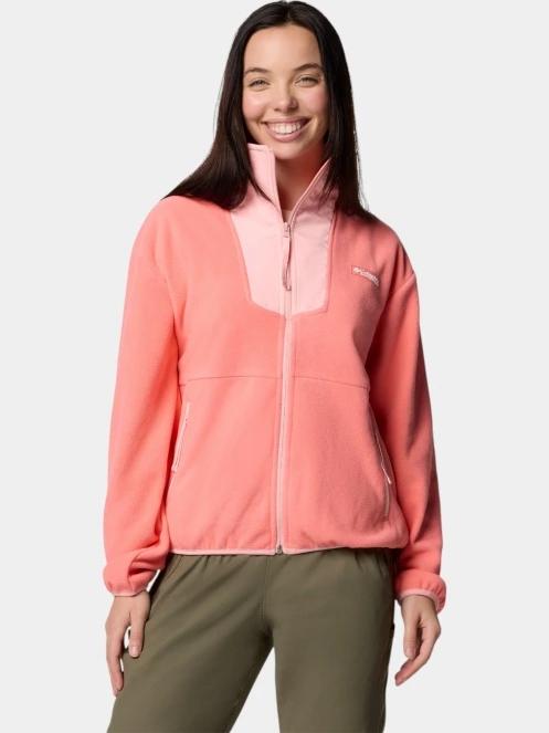 Columbia Sequoia Grove Full Zip Fleece női polár pulóver magenta színben 2