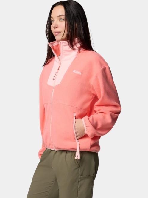 Columbia Sequoia Grove Full Zip Fleece női polár pulóver magenta színben 3