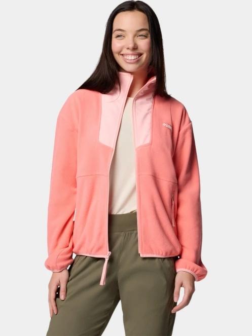 Columbia Sequoia Grove Full Zip Fleece női polár pulóver magenta színben 6