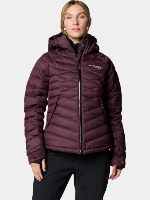 Columbia Roaring Fork II Down Jacket női steppelt síkabát piros színben 2