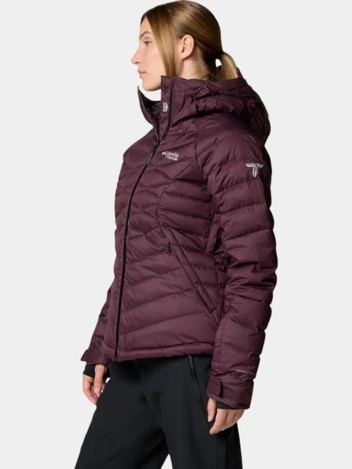 Columbia Roaring Fork II Down Jacket női steppelt síkabát piros színben 3