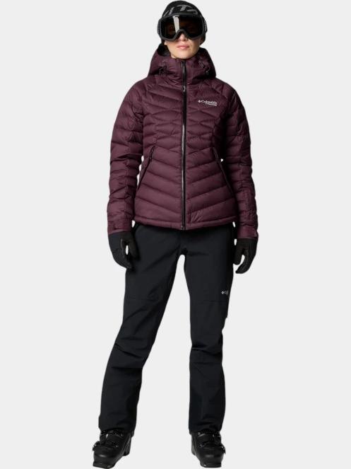 Columbia Roaring Fork II Down Jacket női steppelt síkabát piros színben 5