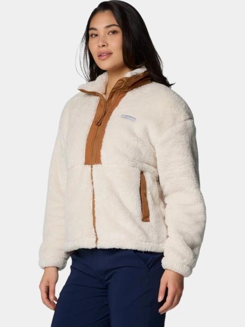 Columbia Boundless Discovery Sherpa Full Zip II női polár pulóver homok színben 3