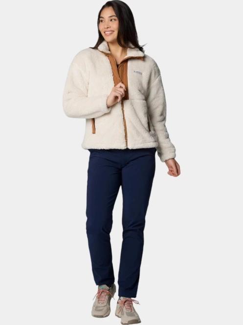 Columbia Boundless Discovery Sherpa Full Zip II női polár pulóver homok színben 5
