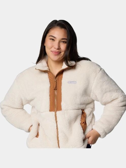 Columbia Boundless Discovery Sherpa Full Zip II női polár pulóver homok színben 6