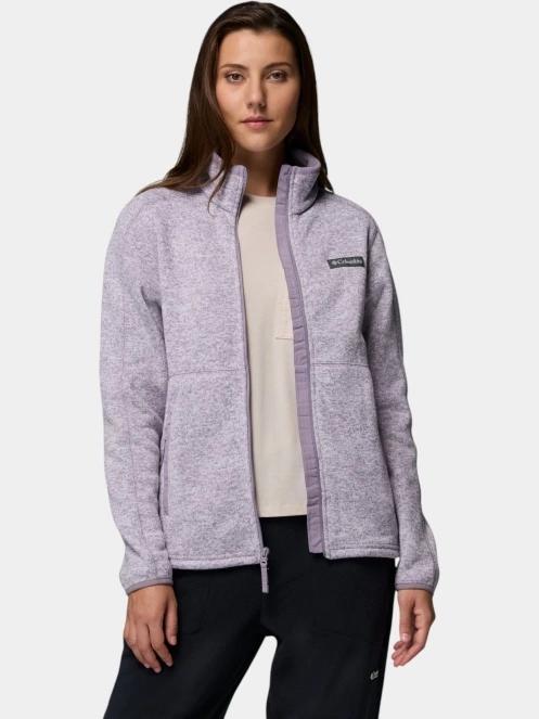 Columbia Sweater Weather Full Zip II női polár pulóver lila színben 5