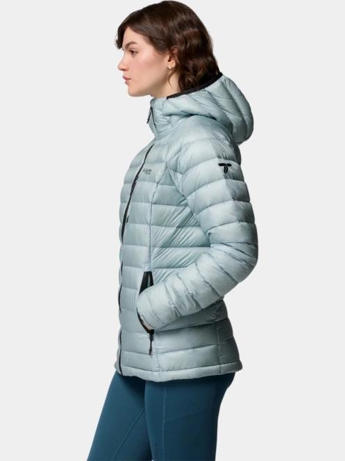 Columbia Arctic Crest Down Hooded Jacket női steppelt átmeneti kabát kék színben 3