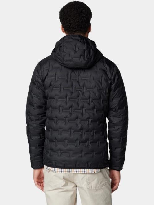 Columbia Delta Ridge II Down Hooded Jacket férfi pehelykabát fekete színben 4