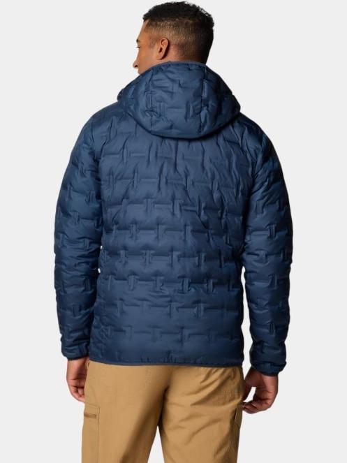Columbia Delta Ridge II Down Hooded Jacket férfi pehelykabát sötétkék színben 4