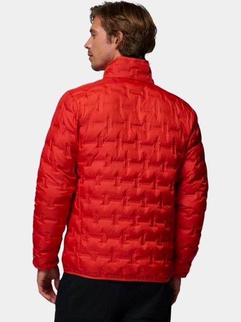 Columbia Delta Ridge II Down Jacket férfi steppelt átmeneti kabát piros színben 4