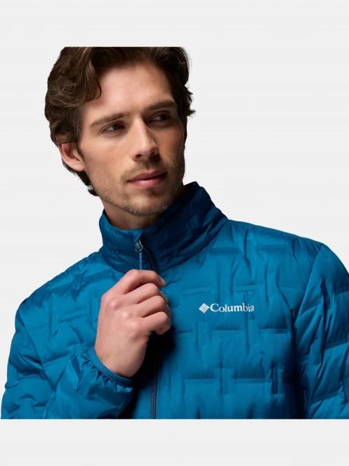 Columbia Delta Ridge II Down Jacket férfi pehelykabát kék színben 8