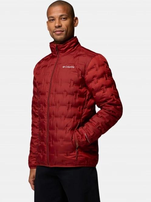 Columbia Delta Ridge II Down Jacket férfi pehelykabát piros színben 3