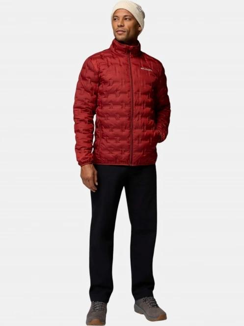 Columbia Delta Ridge II Down Jacket férfi pehelykabát piros színben 5