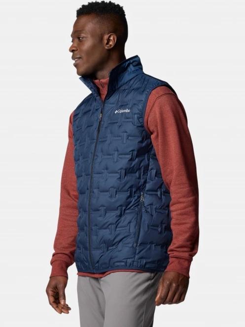 Columbia Delta Ridge II Down Vest férfi mellény sötétkék színben 3