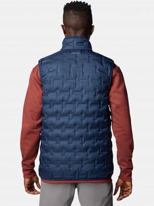 Columbia Delta Ridge II Down Vest férfi mellény sötétkék színben 4