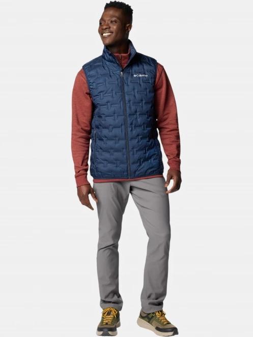 Columbia Delta Ridge II Down Vest férfi mellény sötétkék színben 5
