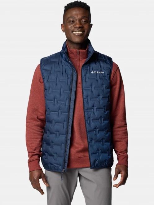 Columbia Delta Ridge II Down Vest férfi mellény sötétkék színben 6