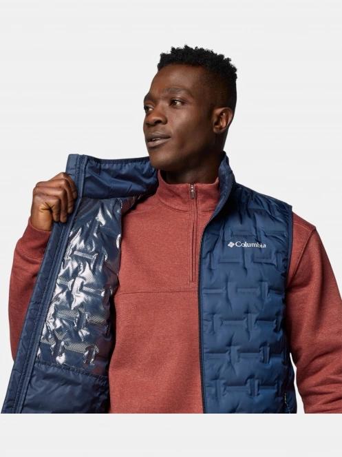 Columbia Delta Ridge II Down Vest férfi mellény sötétkék színben 7