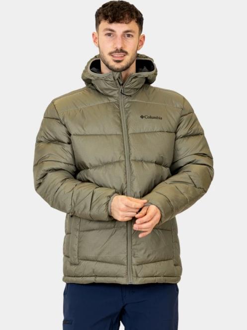 Columbia FIVemile Butte II Hooded Jacket férfi télikabát zöld színben 2