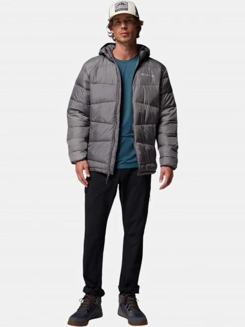Columbia Fivemile Butte II Hooded Jacket férfi télikabát szürke színben 5