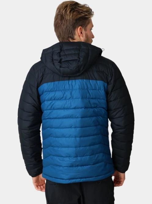 Columbia Powder Lite II Hooded Jacket férfi steppelt átmeneti kabát kék színben 4