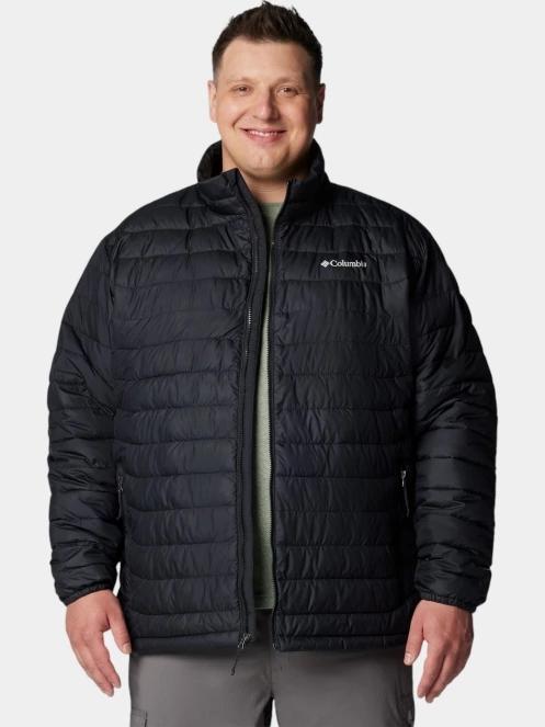 Columbia Powder Lite II Jacket férfi átmeneti kabát fekete színben 2