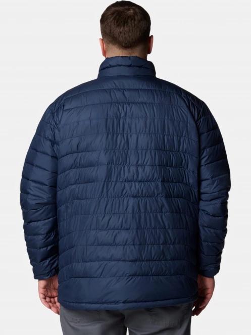Columbia Powder Lite II Jacket férfi steppelt átmeneti kabát sötétkék színben 4