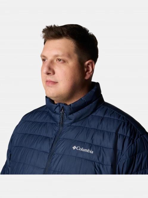 Columbia Powder Lite II Jacket férfi steppelt átmeneti kabát sötétkék színben 6