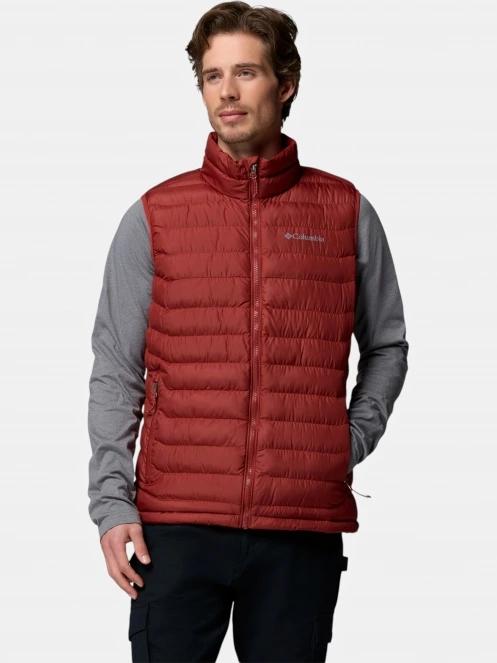 Columbia Powder Lite II Vest férfi mellény piros színben 2