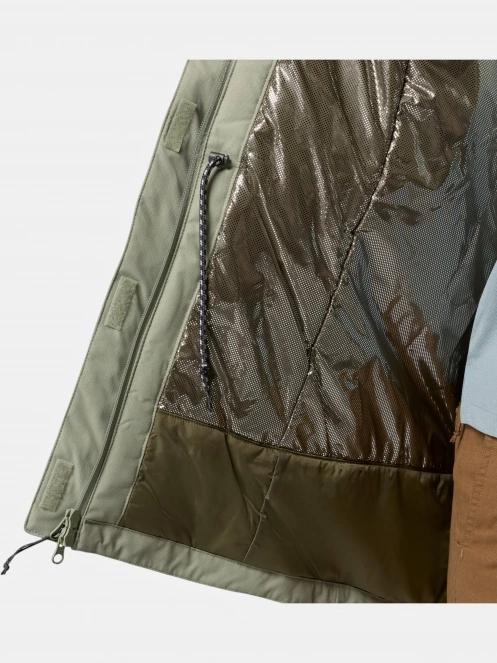 Columbia Hikebound II Long Insulated Jacket női vízhatlan kabát zöld színben 10