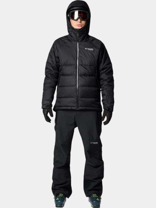Columbia Roaring Fork II Down Jacket férfi steppelt síkabát fekete színben 5