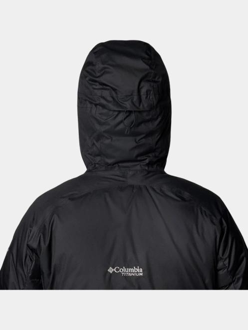 Columbia Roaring Fork II Down Jacket férfi steppelt síkabát fekete színben 9