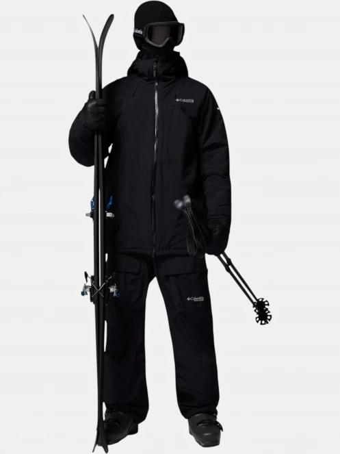 Columbia Winter District III Jacket férfi síkabát fekete színben 5