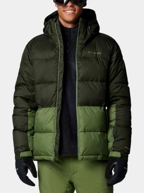 Columbia Slope Style Jacket férfi steppelt síkabát zöld színben 4
