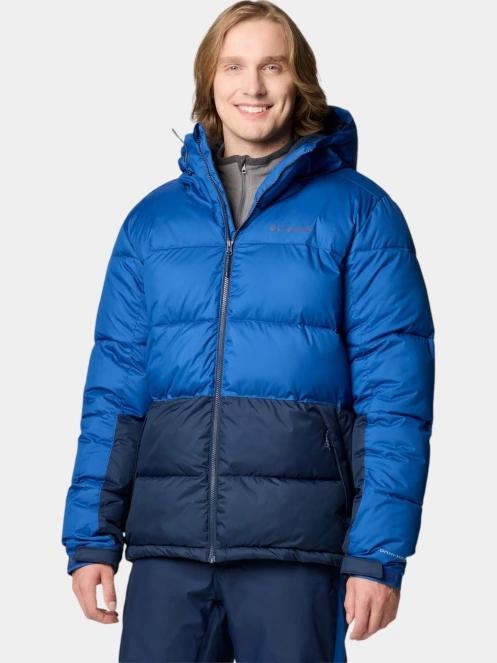 Columbia Slope Style Jacket férfi steppelt síkabát kék színben 2