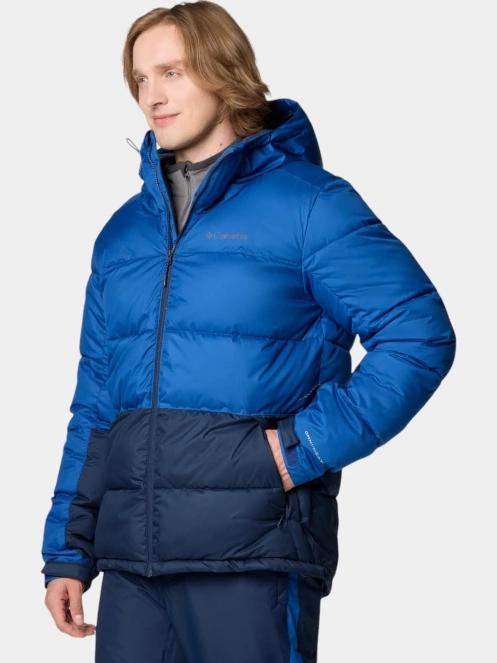 Columbia Slope Style Jacket férfi steppelt síkabát kék színben 3