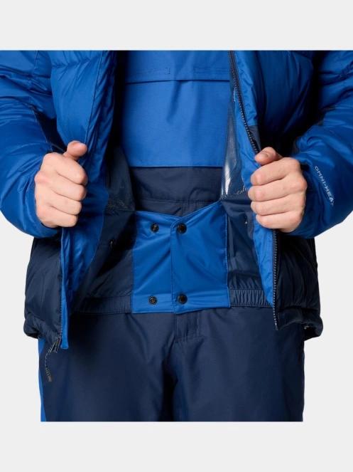 Columbia Slope Style Jacket férfi steppelt síkabát kék színben 8