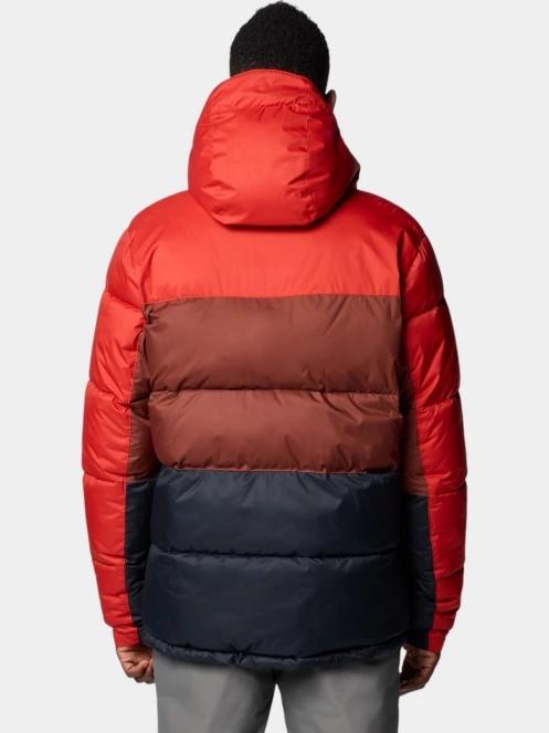 Columbia Slope Style Jacket férfi steppelt síkabát piros színben 4