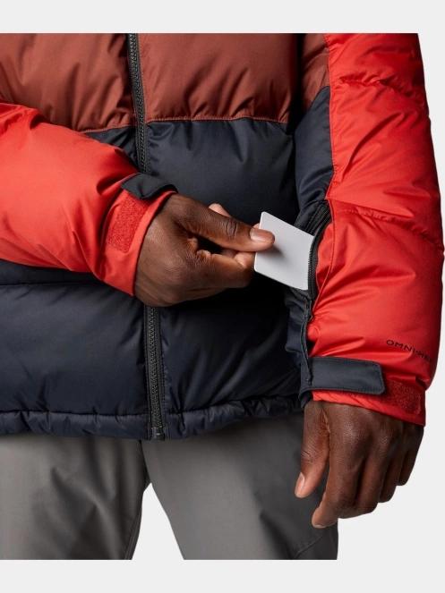 Columbia Slope Style Jacket férfi steppelt síkabát piros színben 7