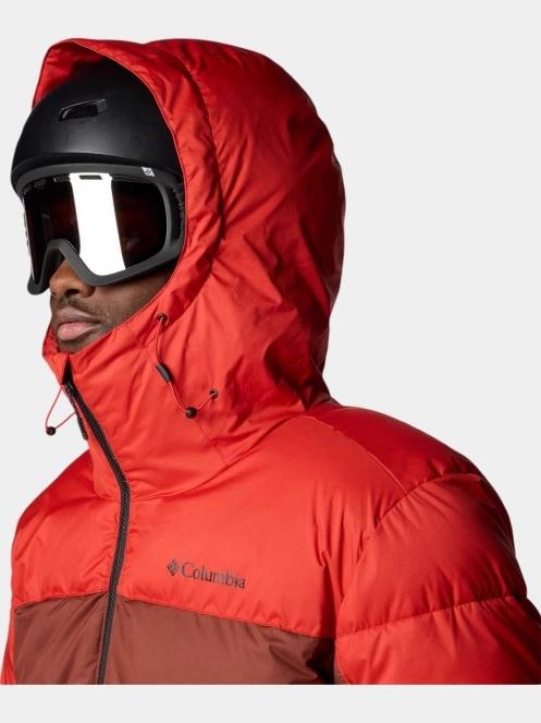 Columbia Slope Style Jacket férfi steppelt síkabát piros színben 9