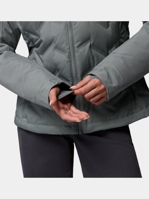 Columbia Grand Trek III Down Jacket női pehelykabát zöld színben 8