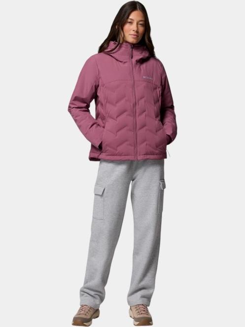 Columbia Grand Trek III Down Jacket női pehelykabát lila színben 5